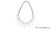18k (750) White Gold - 12.60 Ct Natural Diamond -Vvs: Necklace For Sale In New York - Image 6 of 12