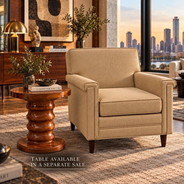 1950s Dunbar Mid Century Lounge Chair For Sale In New York - Image 6 of 6