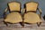Pair of Antique Walnut Armchairs – Louis XV Style A beautiful pair of antique Louis XV style armchairs crafted from solid...