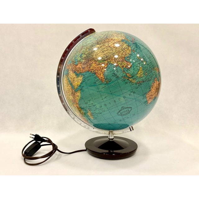 Illuminated Globe by Paul Oestergaard for Columbus Duplex, 1950s For Sale - Image 12 of 12