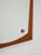 Danish Wall Mirror in Teak, Denmark, 1960s For Sale - Image 3 of 7