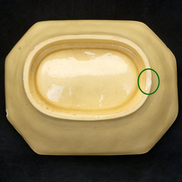 1900 - 1909 1900s Yellow Ware Food Mold With Corn Design For Sale - Image 5 of 7