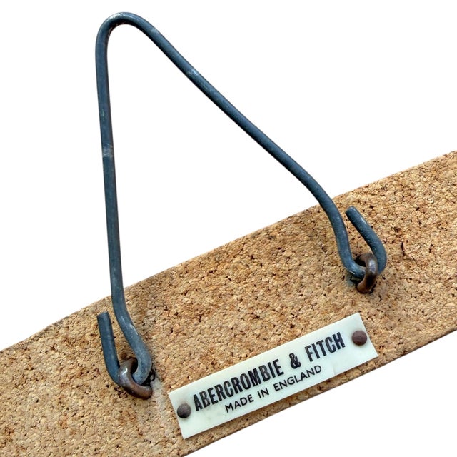 Vintage Abercrombie & Fitch Dart Board and Darts With Custom Wall Mounts For Sale - Image 10 of 15