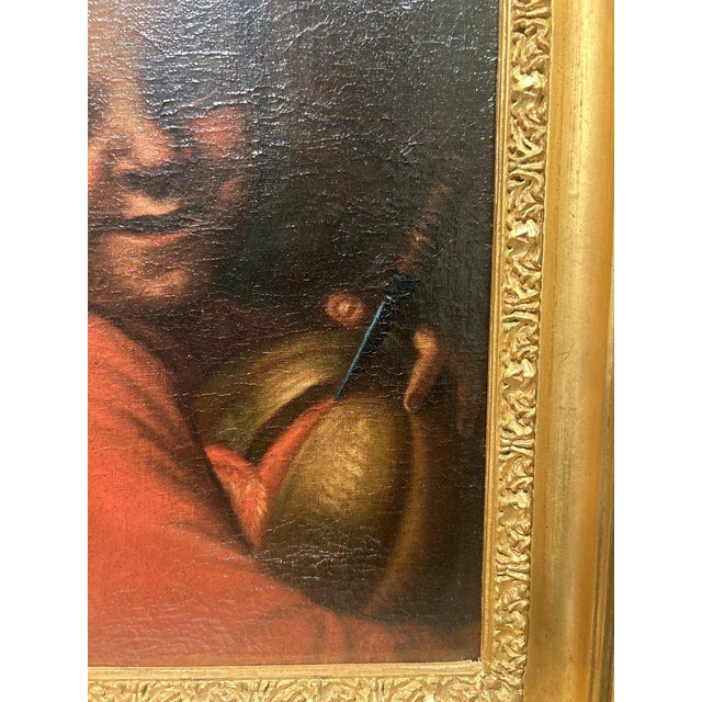 Boy with a Melon, Early 18th Century, Oil Painting on Canvas, Framed For Sale - Image 4 of 8