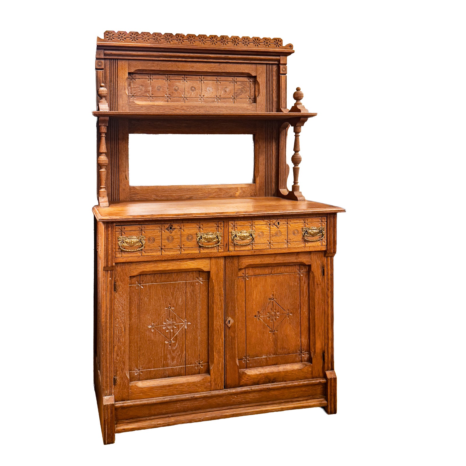 Late 19th Century Eastlake Era Buffet | Chairish