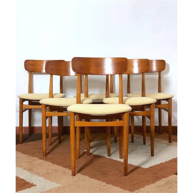 1960s Mid-Century Modern Chairs, Italy, 1960s, Set of 6 For Sale - Image 5 of 17