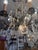 Louis XV 9-Light Cage Chandelier with Crystal Drops For Sale - Image 8 of 9
