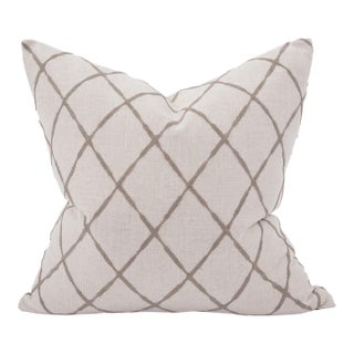 24 x 24 Pillow Lyric Pewter - Down Insert For Sale