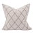 24 x 24 Pillow Lyric Pewter - Down Insert For Sale