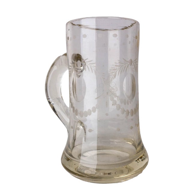 Late 19th Century French Engraved Beer Mug For Sale - Image 4 of 6