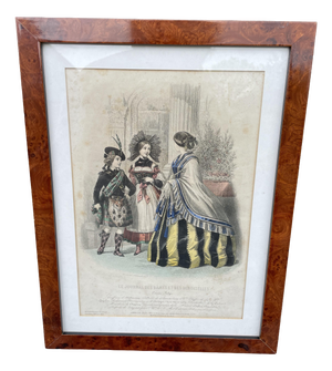 Jules David, Fashion Illustration from the Journal des Dames et des Demoiselles, Engraving