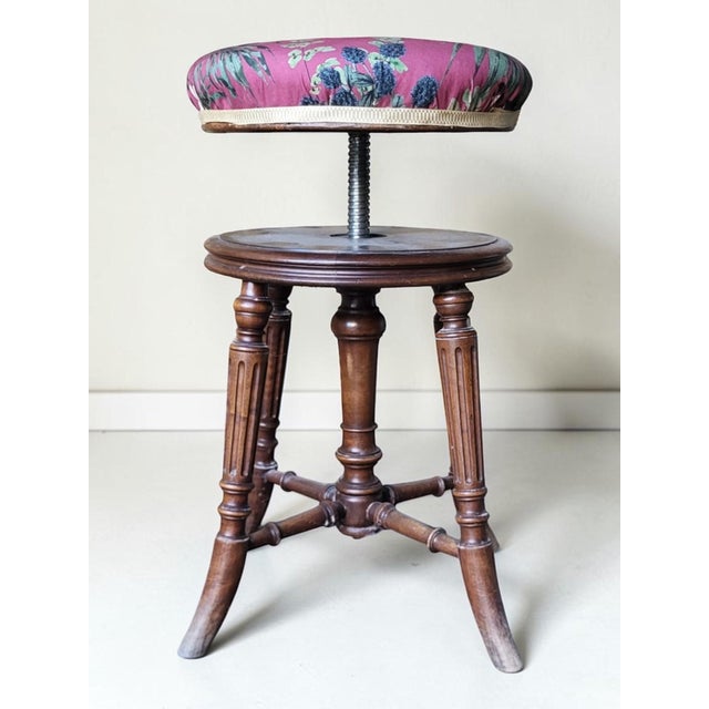 19th Century Napoleon III Piano Stool For Sale - Image 6 of 8