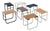Model 9 Stools by Charlotte Perriand for Cassina, Set of 7 For Sale