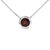Imbued with captivating radiance, this exquisite pendant necklace combines the timeless allure of .925 sterling silver...