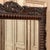 Burnt Umber 19th Century French Renaissance Carved Walnut Wall Mirror For Sale - Image 8 of 12