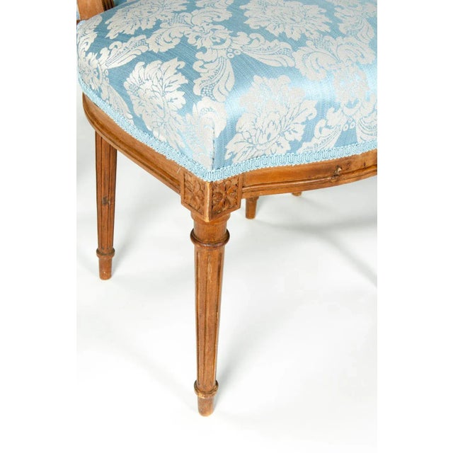 Antique French Settee With Chairs Seating Set - 3 Piece Set For Sale - Image 10 of 13