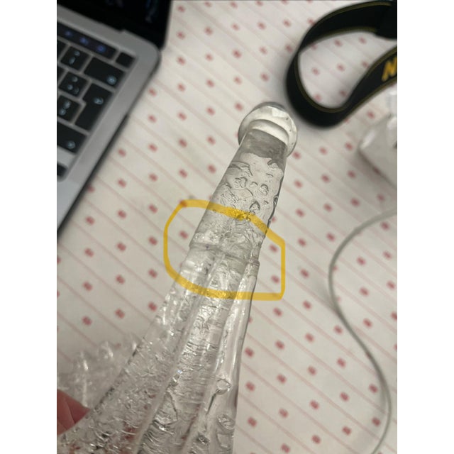 Charming Vintage Venetian Chandelier, Pink Flower Murano Glass, 1970s For Sale - Image 14 of 15