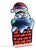 Santa in Chimney Ekkolight 35"H For Sale