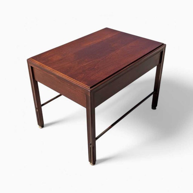 Crown City Table Co. Mid-Century Modern Wood Nightstand / End Table For Sale - Image 12 of 18