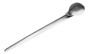 Antique 20th Century English Silver Letter Opener & Measure, 1918