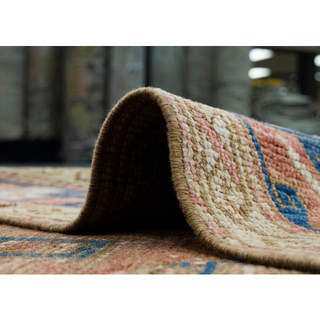 Textile Turkish Vintage Rug 5'8" x 7'5" #17959 For Sale - Image 7 of 8