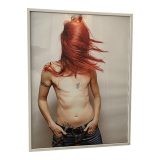 “Stripped : Deconstructed + Reconstructed” Portrait Photograph of April Samuels, Framed For Sale