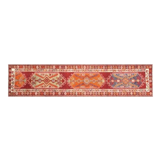 1960s Turkish Oushak Runner For Sale