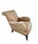 A luxurious custom-made Winston chair from the Chaddock Collection, upholstered in Robert Allen “Classic Hide – Caramel”...