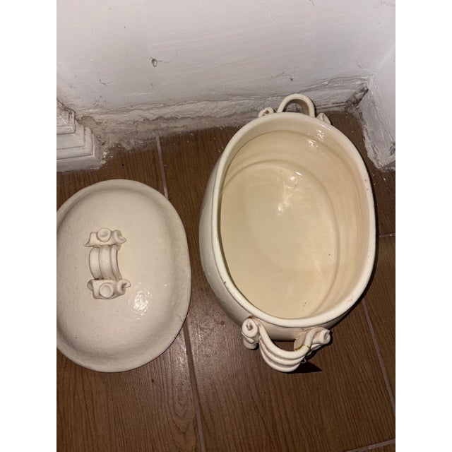 Beige Antique Arno Soup Tureen, 1910 For Sale - Image 8 of 10