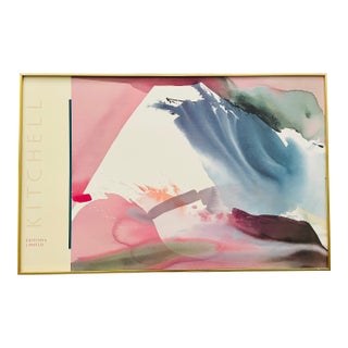 Vintage Abstract Litho Print Peter Kitchell For Sale