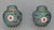 Chinese Famille Rose Turquoise "Mun Shou" Longevity Ginger Jars - A Pair For Sale - Image 4 of 11