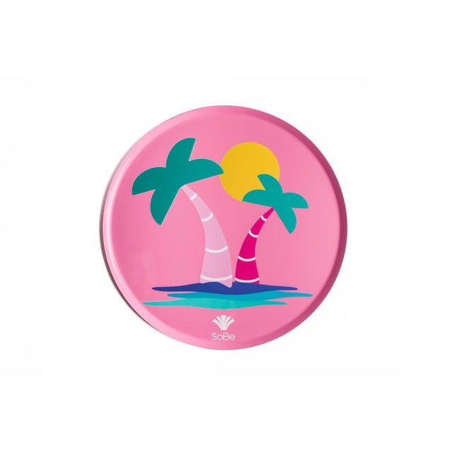 Metal Limited Edition Flamingo Circular Sustainable Tray in Aluminum by Altreforme For Sale - Image 7 of 8