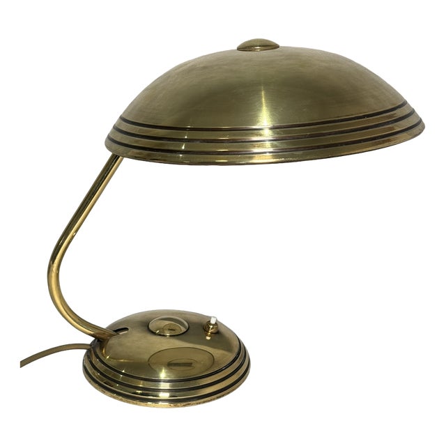 Vintage Bauhaus Desk Lamp from Helo Leuchten, 1950s For Sale