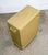 Mid Century Modern Laundry Basket Metal Caddy Gold Vintage MCM Lift Top Bright For Sale - Image 9 of 10