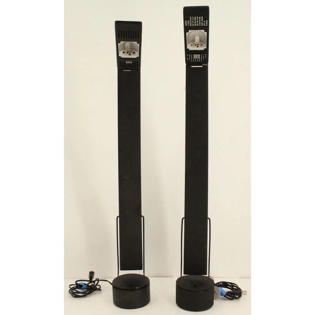 Metal 1980's Dove Table Lamps by Barbaglia and Colombo for Paf Studio- a Pair For Sale - Image 7 of 11