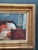 Mid 20th Century Lady Reading a Book, 1950s, Oil Painting on Canvas, Framed For Sale - Image 5 of 14