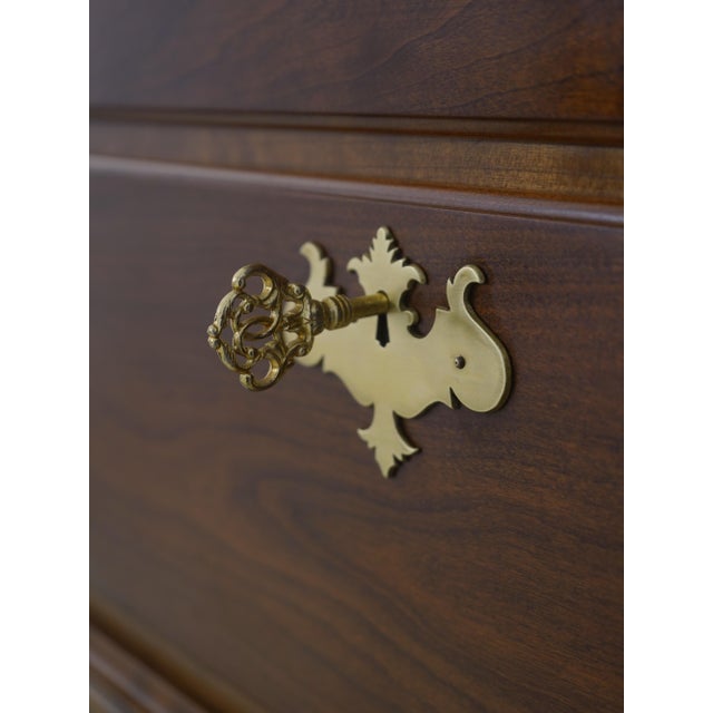 Wood Stickley Cherry New England Style Highboy For Sale - Image 7 of 18