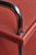 Functionalist Scandinavian Red Lacquered Steel Tube and Wood Serving Cart, 1930s For Sale - Image 6 of 18