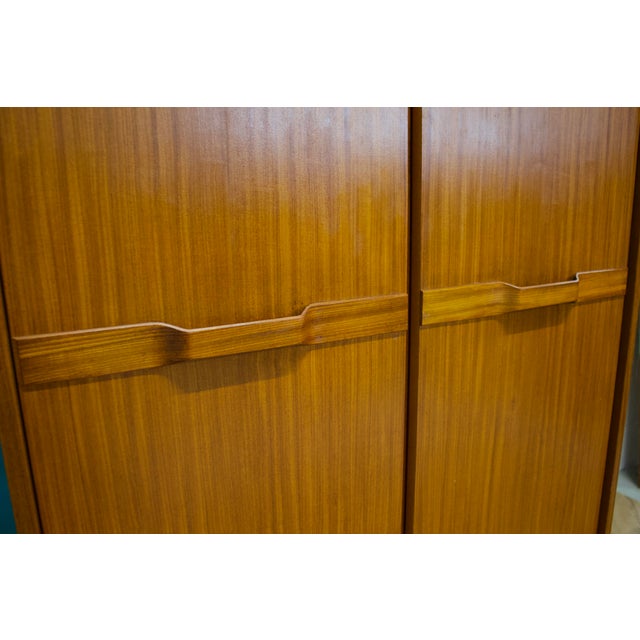 Brown Teak Wardrobe from Elliots of Newbury, 1960s For Sale - Image 8 of 13