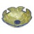 Sculptural Bowl in Lapis Lazuli and Green Stone With Cut Out Design, 1990's For Sale