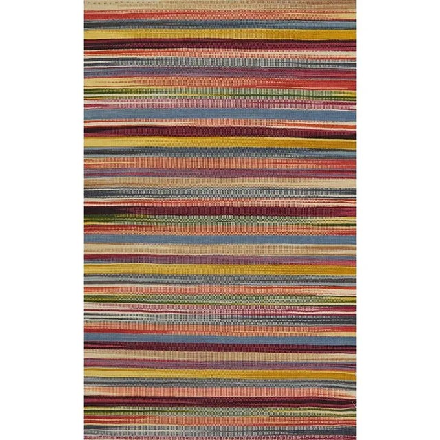 Textile Handwoven Swedish Style Area Rug 2'5"×3'9" For Sale - Image 7 of 7