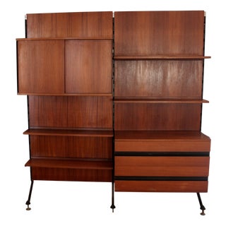 Urio Modular Wall System by Ico and Luisa Parisi for Mim, 1957 For Sale