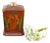 Handpainted Kashmiri Wood Tea Caddy For Sale