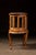 Antique Oak and Glass Serpentine Curio Cabinet For Sale - Image 4 of 12