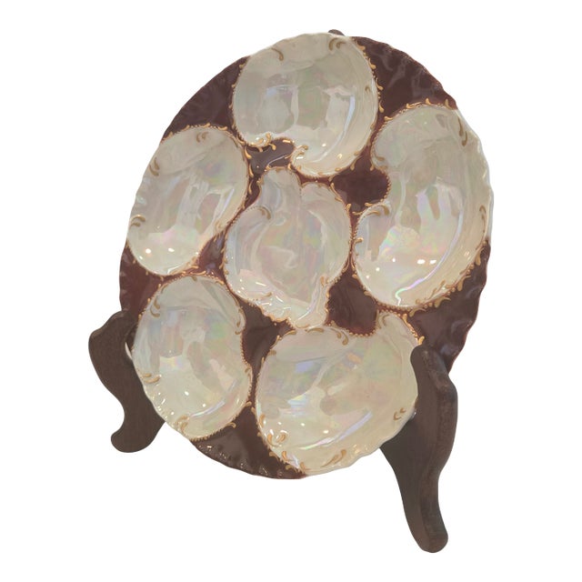 Antique Haviland Limoges Oyster Plate For Sale