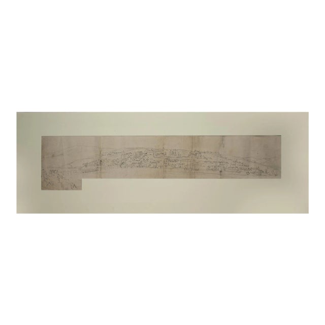 Jan Peter Verdussen - Landscape - Original Pencil Drawing - Mid-18th Century For Sale