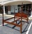 American Vintage King Size Cherry Bed Frame by Y&j Furniture For Sale - Image 3 of 18