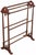 Antique Victorian Mahogany Towel Rail Stand, 1870 For Sale - Image 3 of 6