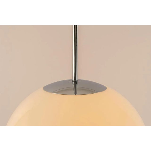 Opal Ball Pendant Light by Peill Putzler, Germany, 1970s For Sale - Image 6 of 9