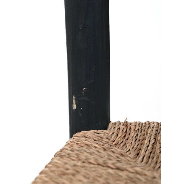 Moroccan Wooden Chairs, 1960s, Set of 5 For Sale - Image 10 of 14